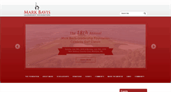 Desktop Screenshot of markbavisleadershipfoundation.org